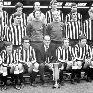 Newcastle United 1968/69 Fairs Cup Print