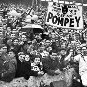 Pompey Supporters 1956