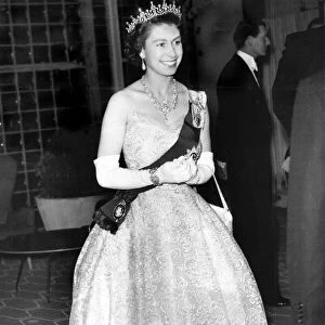 The Queen in 1953