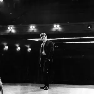 Print of Brian Epstein at the Saville Theatre, 1965 Print of Brian Epstein at the Saville Theatre, 1965
