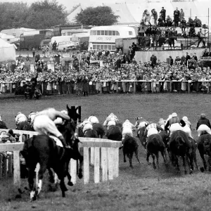 Relko in action at the Epsom Derby 1963