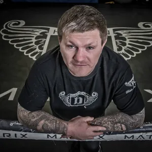 Ricky Hatton at his gym in Manchester Ricky Hatton at his gym in Manchester