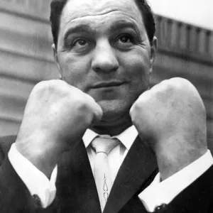 Rocky Marciano Print, 1962 London Arrival Rocky Marciano Print, 1962 London Arrival