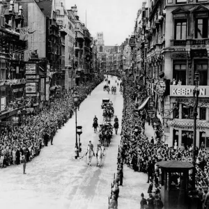 Royal Coach on Fleet Street