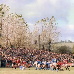 Rugby World Cup 1991 Print: Italy v U.S.A. at Otley Rugby World Cup 1991 Print: Italy v U.S.A. at Otley