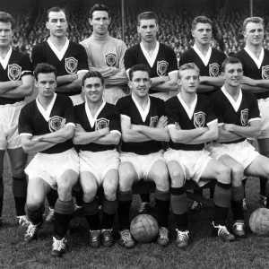 Scotland Football Team 1958 Print Scotland Football Team 1958 Print