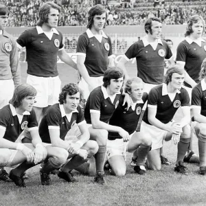 The Scotland World Cup Squad of 1974 Print The Scotland World Cup Squad of 1974 Print