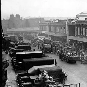 Spitalfields market in 1936
