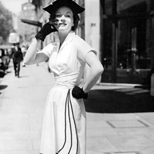 Summer style in the 1950s