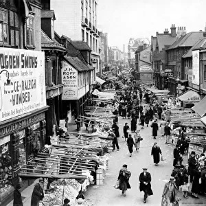 Surrey Street market Croydon, 1938
