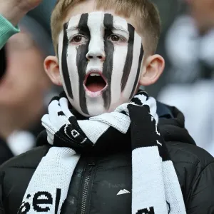 Toon Fans at Carabao Cup final 2025, Wembley. Liverpool 1 v Newcastle 2