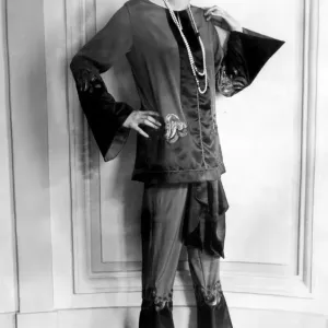 Twenties Silk Pyjamas Print Twenties Silk Pyjamas Print
