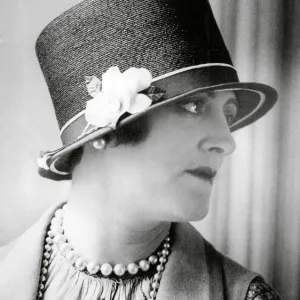 1920s Straw Hat Print 1920s Straw Hat Print