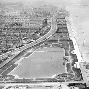 A view of Hove in Sussex taken from the air A view of Hove in Sussex taken from the air