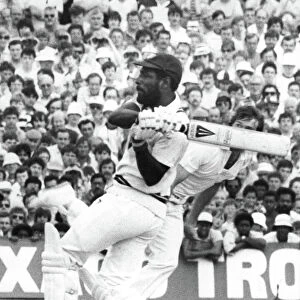 Viv Richards in action against England