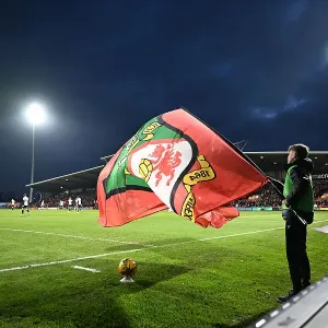 Welcome to Wrexham AFC - Wrexham v Morecambe game Welcome to Wrexham AFC - Wrexham v Morecambe game
