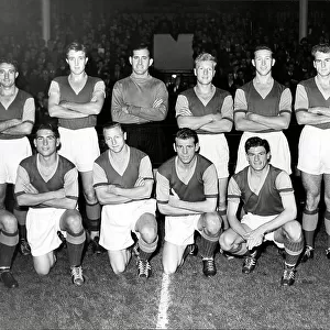 West Ham United Team Group 1956-57 Season