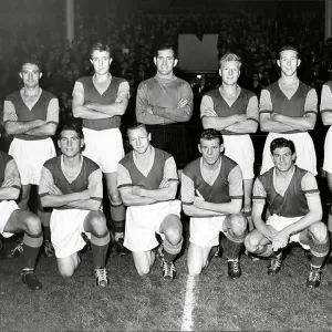 1956-57 West Ham United Team Print 1956-57 West Ham United Team Print