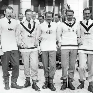 Winter Olympic Games 1924 - Bobsleigh team Winter Olympic Games 1924 - Bobsleigh team
