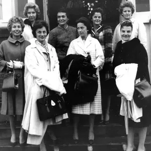 1961 Wives of American Ryder Cup Players Print 1961 Wives of American Ryder Cup Players Print