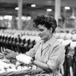 Woman in a Cotton Mill Woman in a Cotton Mill