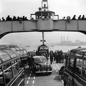 The Woolwich Ferry, 1963
