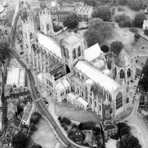 York Minster desde el aire. York Minster desde el aire.
