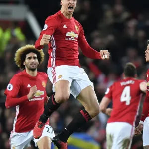 Zlatan Ibrahimovic scores
