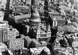 Images Dated 13th August 2018: Aerial St Pauls