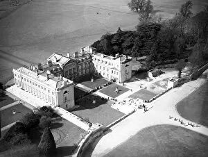 Britain from the Air Collection: An aerial view of Woburn Abbey