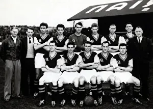 Aston Villa Football Club Team Group 1957