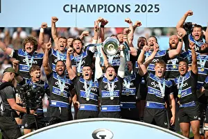 Mail Newspapers Prints: Bath v Leicester Tigers in the 2025 Gallagher English Premiership