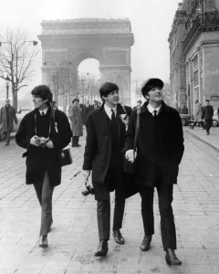 The Beatles, in Paris