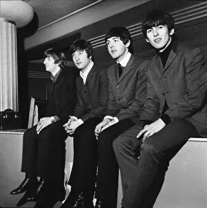 The Beatles Collection: The Beatles have one last photocall before taking to the stage i