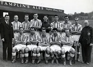1950s Prints: Brighton & Hove Albion FC team group 1955