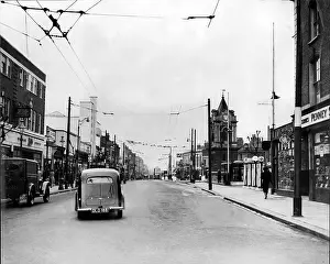 Archive Prints: The Broadway at Bexleyheath in Bexley, Kent 1938