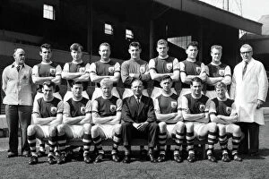 Images Dated 20th November 2019: Burnley F. C. team for FA Cup final 1962