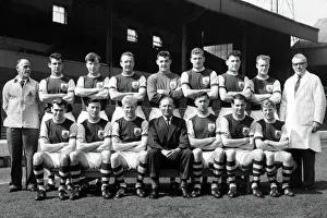 Burnley F. C. team for FA Cup final 1962