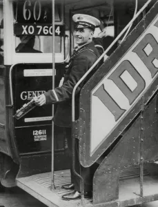 Times Gone By Prints: Bus Conductor
