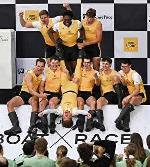 Soul Of Sport Prints: Cambridge Goldie team after winning