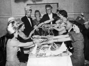 Christmas Prints: Christmas party 1937