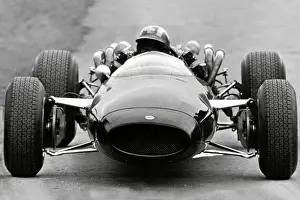 Cooper Maserati racing motor car at Goodwood 1966