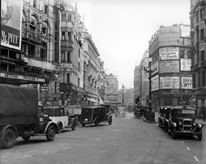 London Prints: Coventry Street looking towards Leicester Square 1947