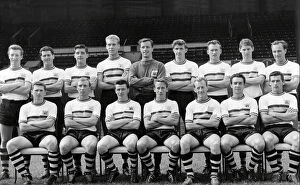 Images Dated 20th November 2019: Crystal Palace Football Club team group 1961 Back Row Roy Littl