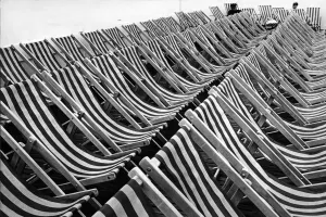 Seaside Prints: Deckchairs