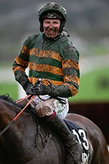 Horse Racing Prints: Declan Lavery, who rode A Wave Of The Sea in the Amateur Jockeys Handicap Chase