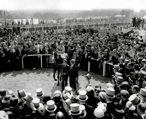 1950s Prints: The Derby 1953. Pinza the winner