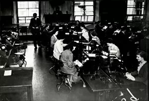 Images Dated 30th March 2020: Edinburgh telegram workers 1950