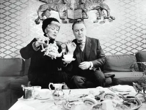 Famous Face Prints: Elaine Stritch and Donald Sinden