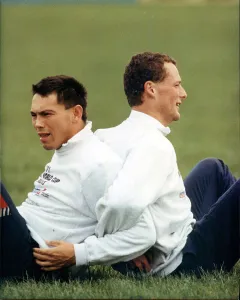Rugby Union Prints: England Rugby Union Team Training - 1991 Underwood and Webb